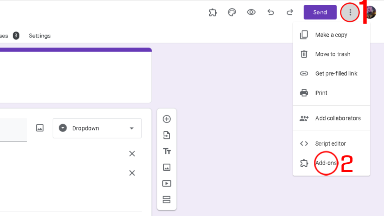 How to Add Form Choice Limiter in Google Forms