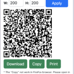 Form QR code | Generate QR Code