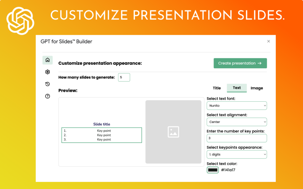 ai slides, ai presentation