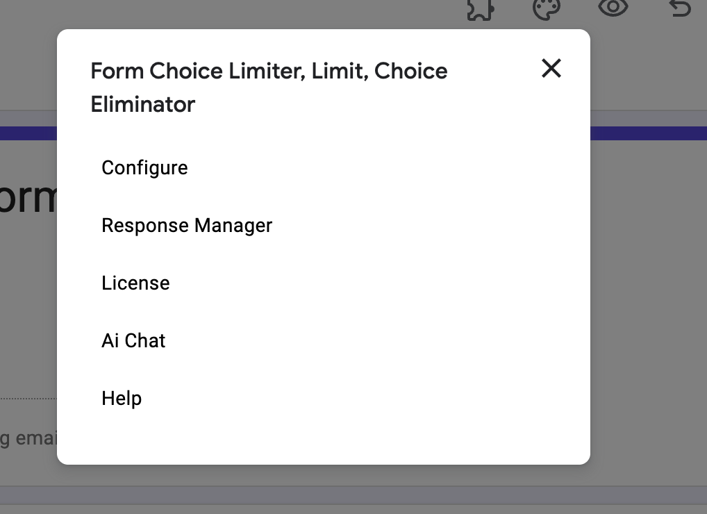 Go to License Settings